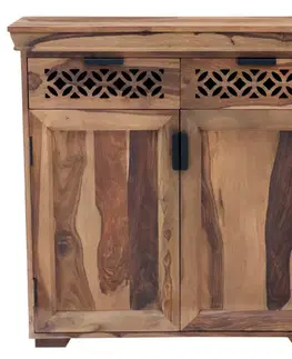 Komoda Mira 90x90x45 indický masív palisander