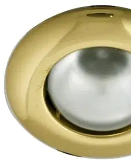 Mosadzné okrúhle stropné svietidlo OZS-02