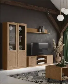 Rozkladací stôl ZYCO 39 z masívu, dub rustical