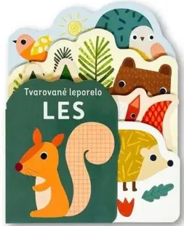 Tvarované leporelo: Les - Sally Payne
