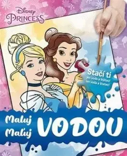 Maľuj vodou - Princezné