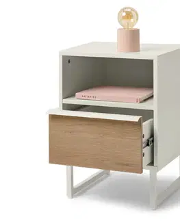 Nočný stolík »LEEG« s 1 zásuvkou