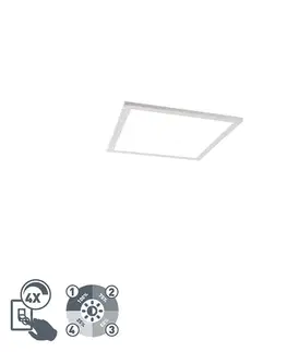 Stropné svietidlo biele 40 cm vrátane LED 4-stupňové stmievateľné - Liv