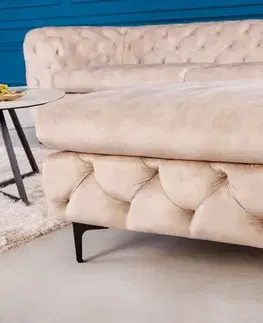 Chesterfield taburet ZETHOS Dekorhome