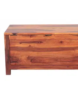 Truhlica Tara 90x45x45 indický masív palisander