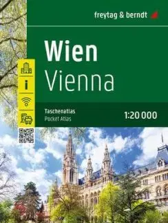Viedeň 1:20 000 - vreckový atlas