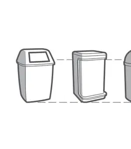 Tescoma zaťahovacie vrecká do odpadkových košov CLEAN KIT 40l,15ks