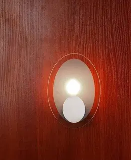 Nástenná lampa matná 1xG9 18cm Karat oválna nikel
