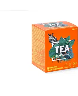TEA by Tchibo čaj Rooibos s príchuťou pomaranča a karamelu - 8 x 20