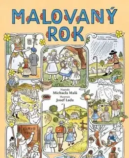 Malovaný rok - Josef Lada (CZ) - Michaela Malá, Lada Josef