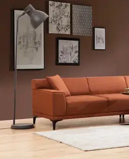 Rohová sedacia súprava / Rohová pohovka Petra R Corner - Orange