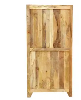 Knižnica Manu 90x180x35 indický masív mango