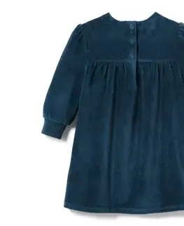 Detské šaty z plyšového materiálu
