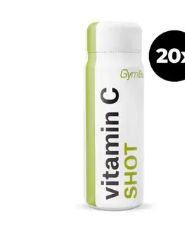 GymBeam Vitamin C shot citrón limetka