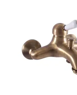 RAV Slezák L554.5SM - Vaňová batéria LABE RETRO 13,7 cm stará mosadz L554.5SM