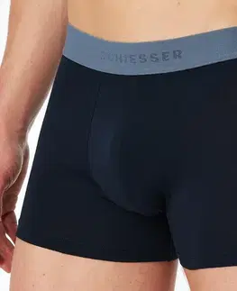 Boxerky SCHIESSER, 3 ks, tmavomodré