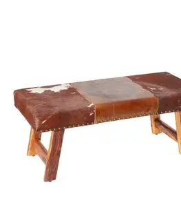 Dekoria Lavička Mucca 86x42x39cm, 98 x 40 x 40 cm 