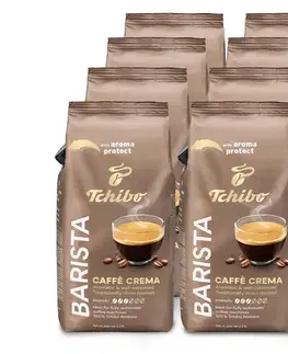 BARISTA Caffè Crema - 8 x 1 kg zrnková káva