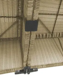 DEOKORK Ratanová variabilná zostava SEVILLA 2in1 (béžová)