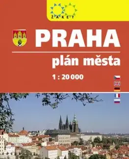 Praha plán města 1 : 20 000, vydání 2022/23
