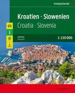 Chorvatsko, Slovinsko 1:150 000 - autoatlas