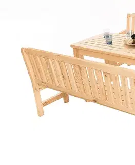 DEOKORK Masívne záhradná zostava z borovice LONDON 1+2 (32 mm) - rôzne dĺžky 200 cm