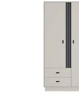 Meblar  Skriňa ALLMO AL1 | cashmere