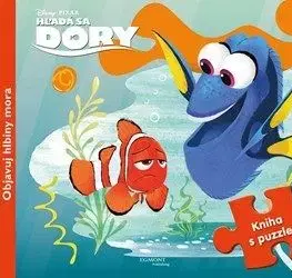 Hľadá sa Dory - Kniha s puzzle