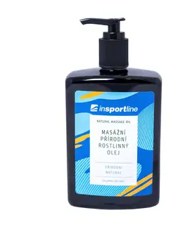inSPORTline Masážny prírodný rastlinný olej natural 500 ml