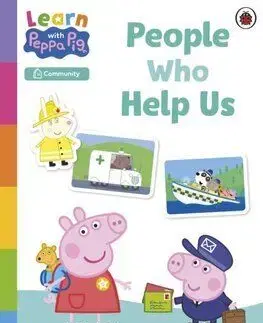Learn with Peppa: People Who Help Us Sticker activity book