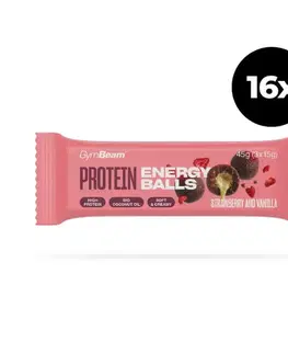 Protein energy balls - Gymbeam jahoda vanilka