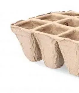 Kinekus Kvetináč rašelinový, sadbovač, na 12 rastlín sada 10ks 15,5x11,5x5cm