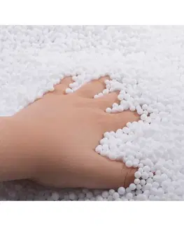 KONDELA EPS 50 náplň do sedacích vakov biela