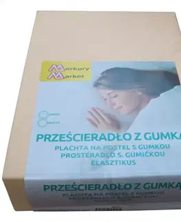 Plachta na posteľ Jersey 90x200  béžová 4011