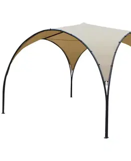 Záhradný pavilón 3,3x3,3 m béžová