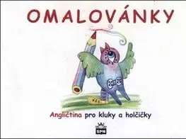 Omalovánky Angličtina pro kluky a holčičky