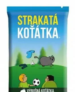 Hra Výbušná koťátka rozšíření: Strakatá koťátka (hra v češtine)