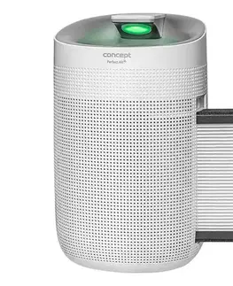 Concept OV1200 - Odvlhčovač a čistička vzduchu PERFECT AIR 1 l 45W/230V biela ov1200