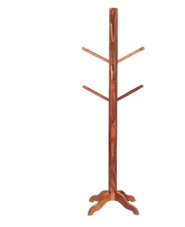 Stojaci vešiak 60x178x60 Gani z indického masívu palisander