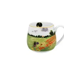 Porcelánový sudový hrnček Claude Monet - Poppy Field 430 ml