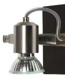 Nástenná lampa Dukat sconce 1X50W GU10 drevo