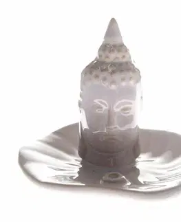 Keramický stojan na vonné tyčinky Budha kvet, 10,5 x 9 x 10,5 cm