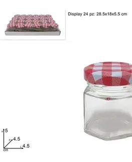 MAKRO - Dóza sklo 45ml s viečkom