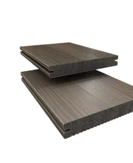 DECEUNINCK Terasová doska Deceuninck TWINSON Majestic Massive PRE plné 9369, Dub antik 271 20 x 140 x 4000 mm
