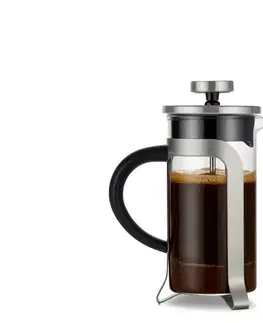 Piestový kávovar 300 ml, 2 šálky, strieborná