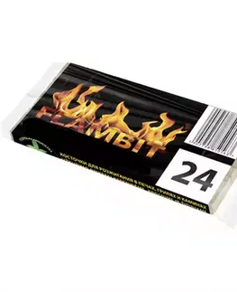 Sivý podpaľovač 24 kociek