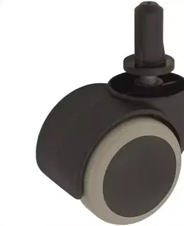 Nábytkové koliesko 50 mm/50 kg kolík  8 mm s puzdrom 13 mm d