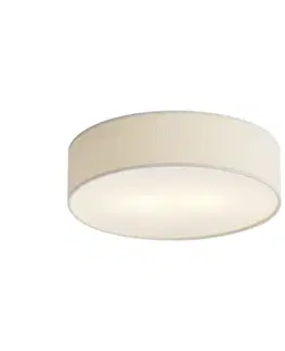 Moderné stropné svietidlo biele so zamatovým tienidlom 38 cm 2-Lights - Luz
