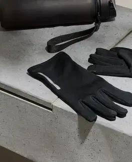 Bežecké rukavice, čierne