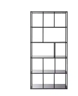 Dekoria Regál Onyx 195 cm, 90 x 30 x 195cm